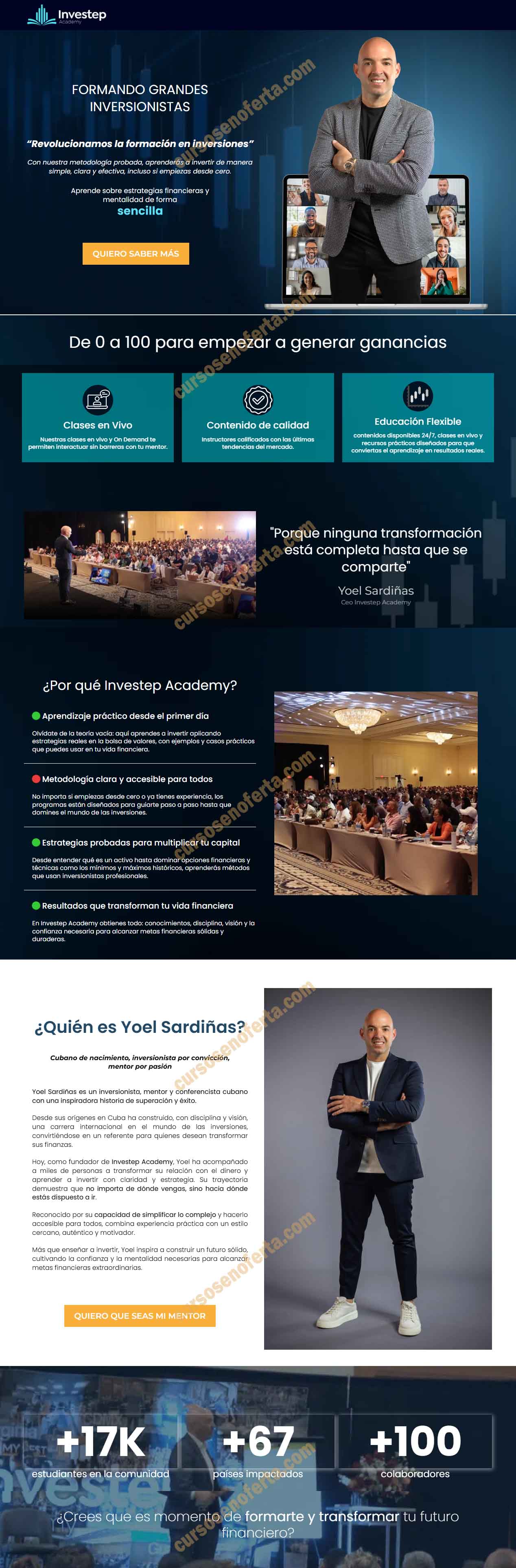 Investep Academy Versión Oro - yoel sardiñas