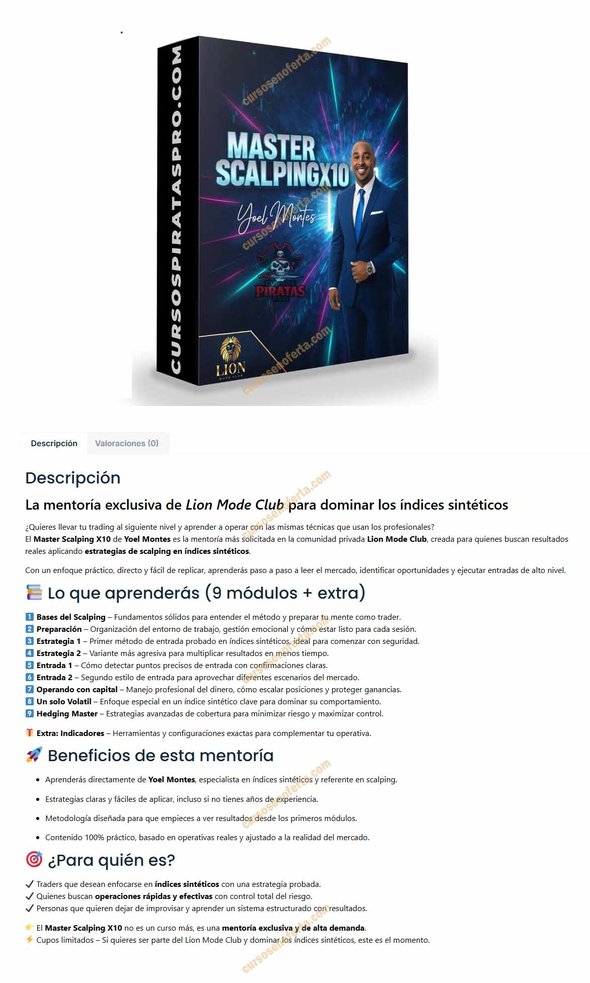 Master Scalping X10 - yoel montes