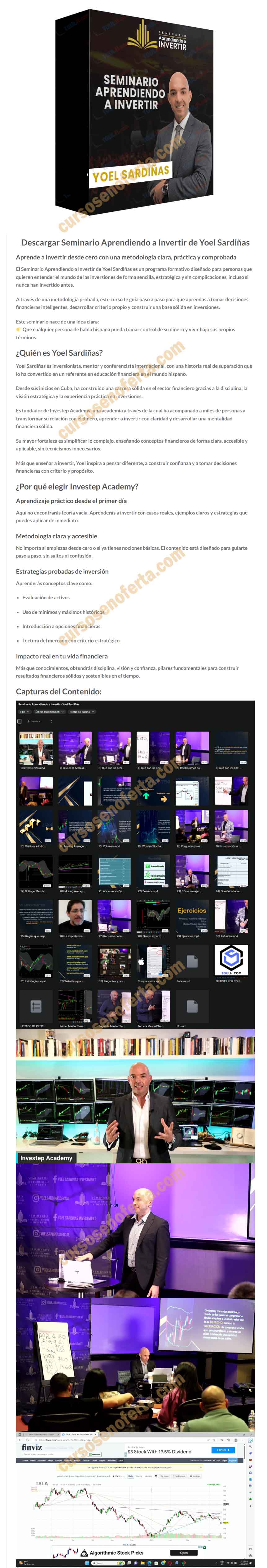 Seminario Aprendiendo A Invertir - yoel sardiñas