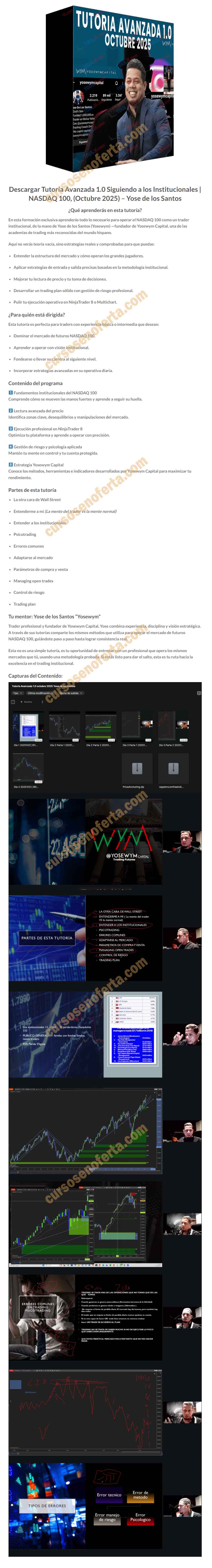Tutoría Avanzada 1.0 Octubre 2025 - yosewym