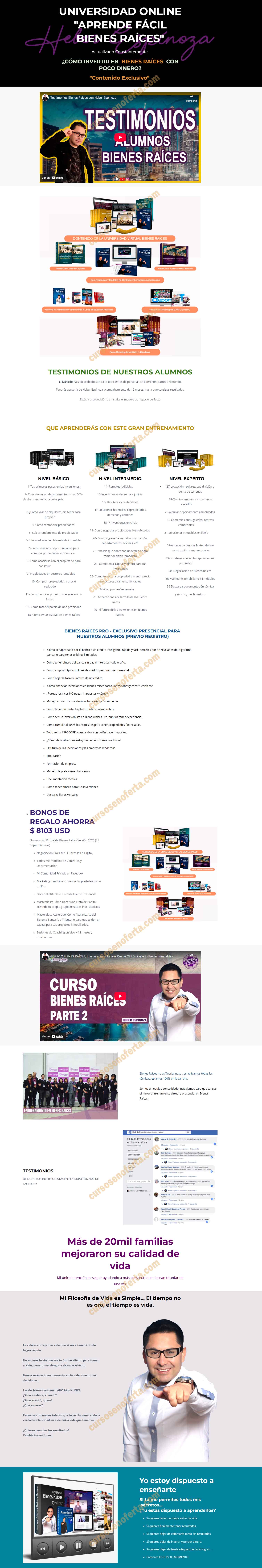 Universidad de Bienes Raíces - heber espinoza