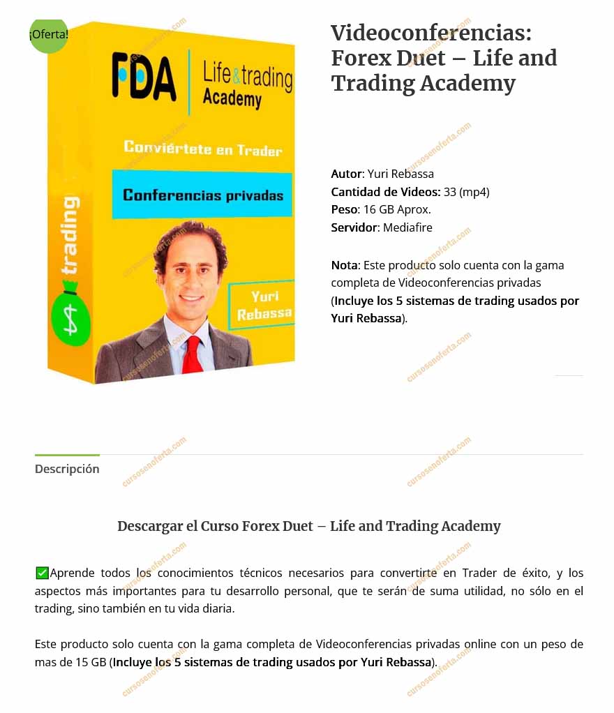 Videoconferencias Forex Duet - Life and Trading Academy