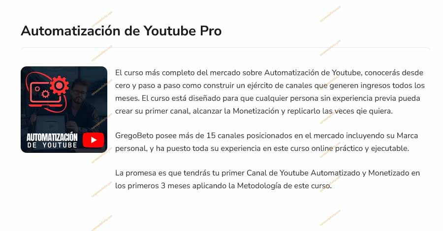 Automatización de Youtube Pro - Gregory Moreno Bonilla