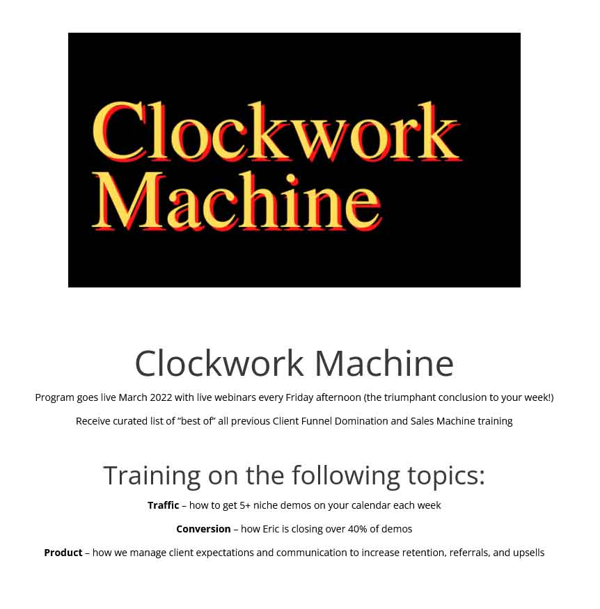 Clockwork Machine - David Mills, Mike Long