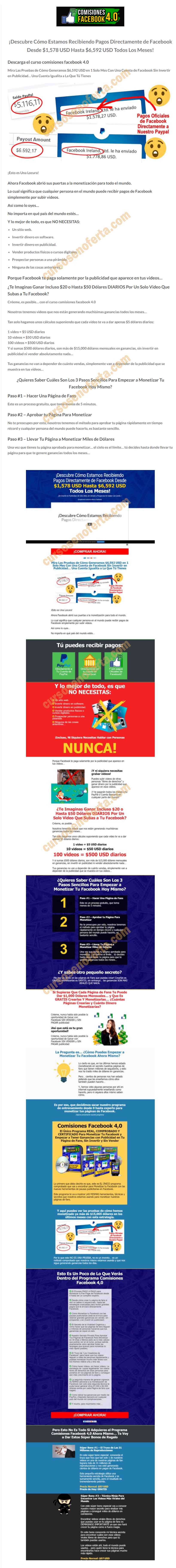 Comisiones Facebook 4.0 - Gabriel Blanco