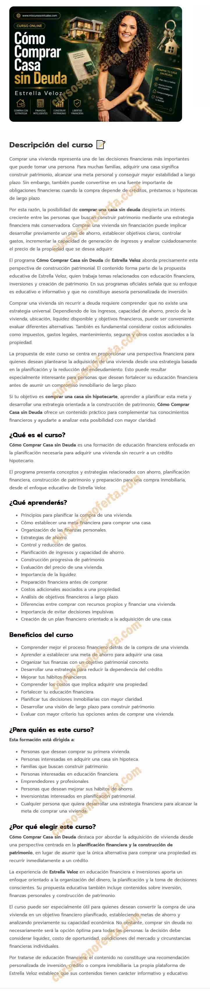 Cómo comprar casa sin deuda - Estrella Veloz