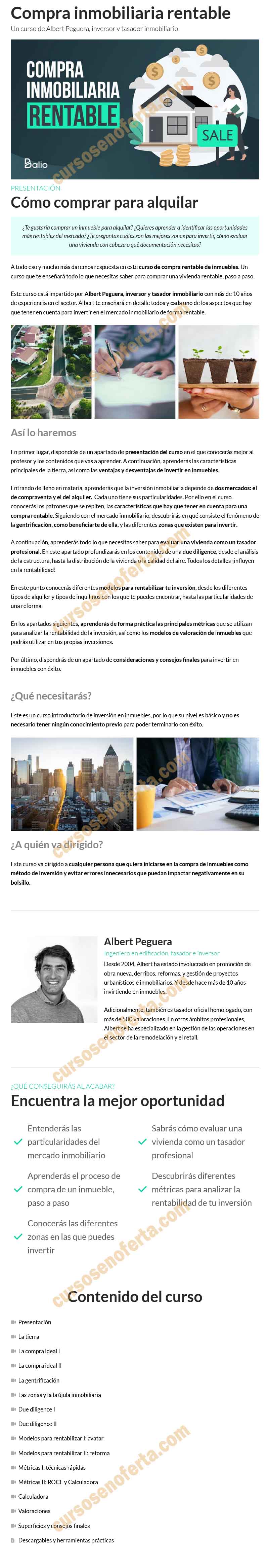 Compra inmobiliaria rentable - Balio