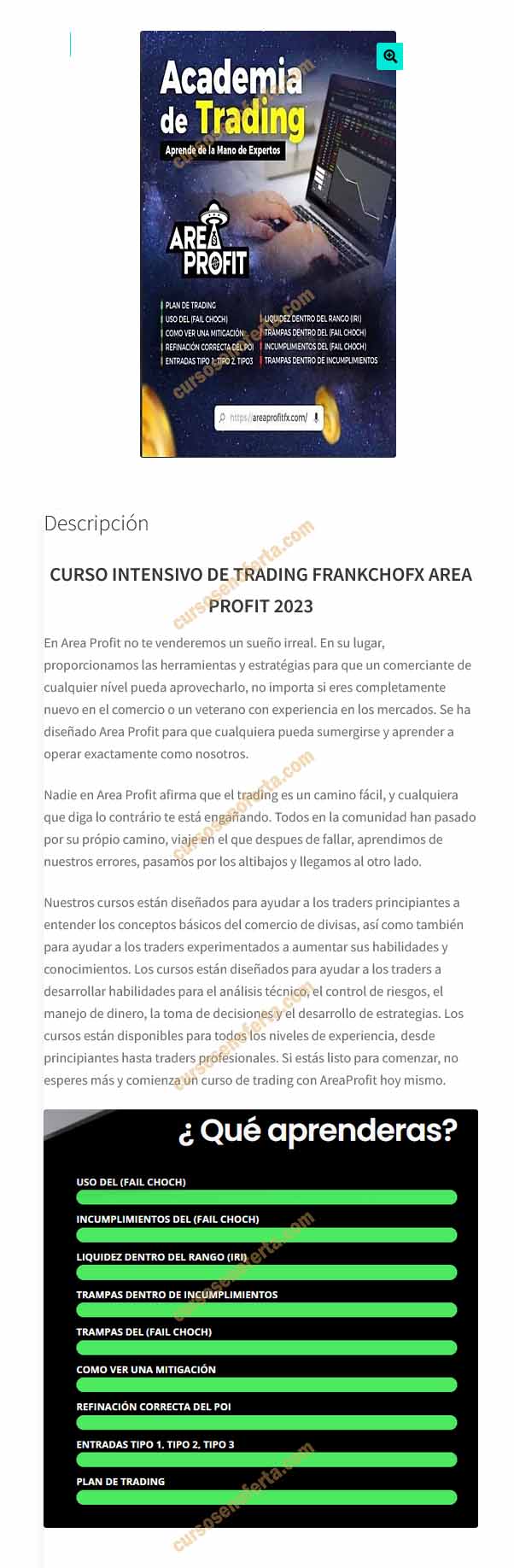 Curso Intensivo de Trading Area Profit