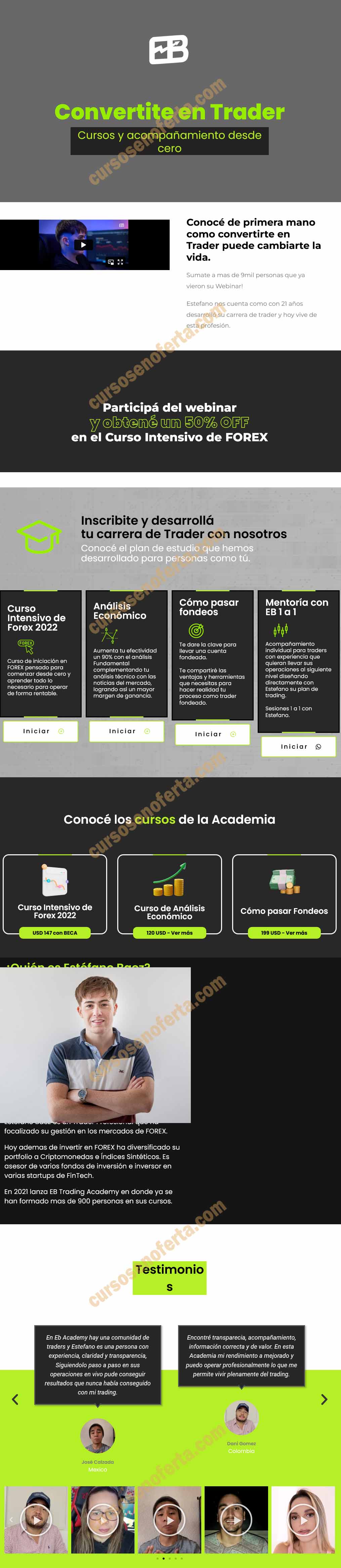 Curso intensivo de trading Estefano Forex