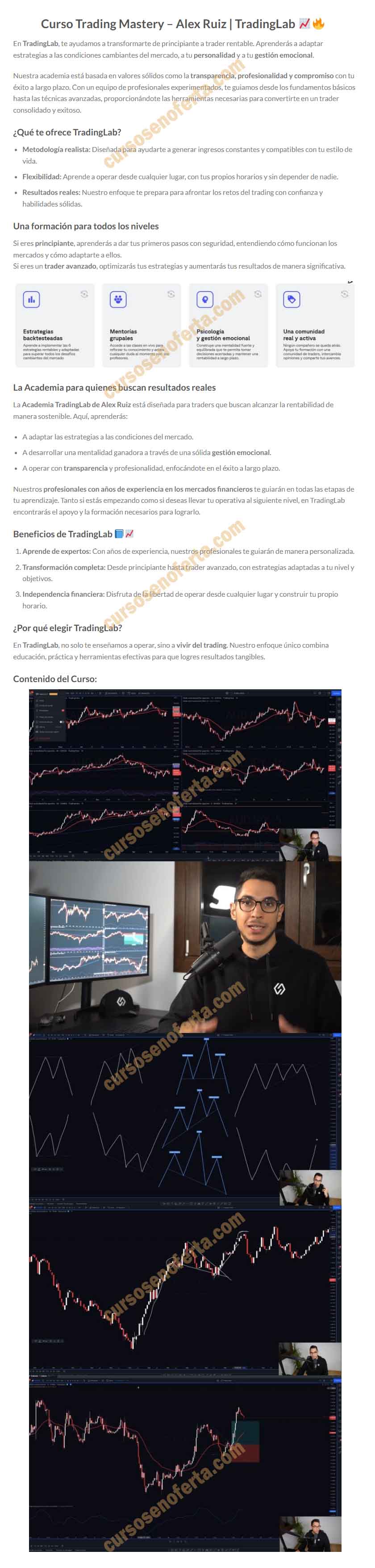 Curso Trading Mastery - Trading Lab