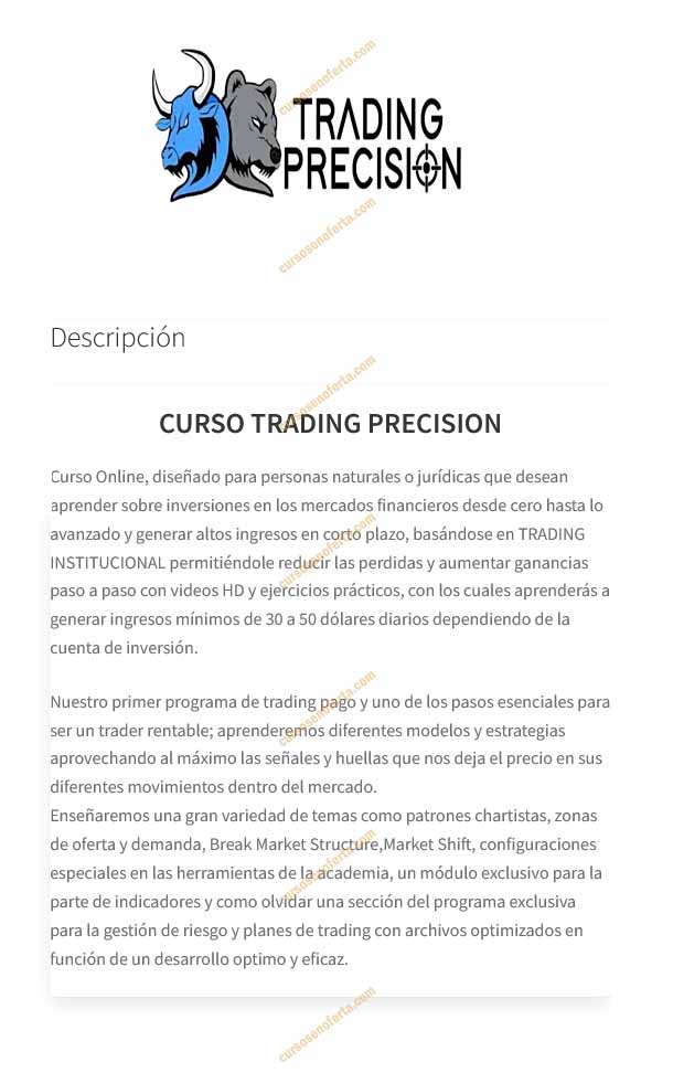 Curso Trading Precision