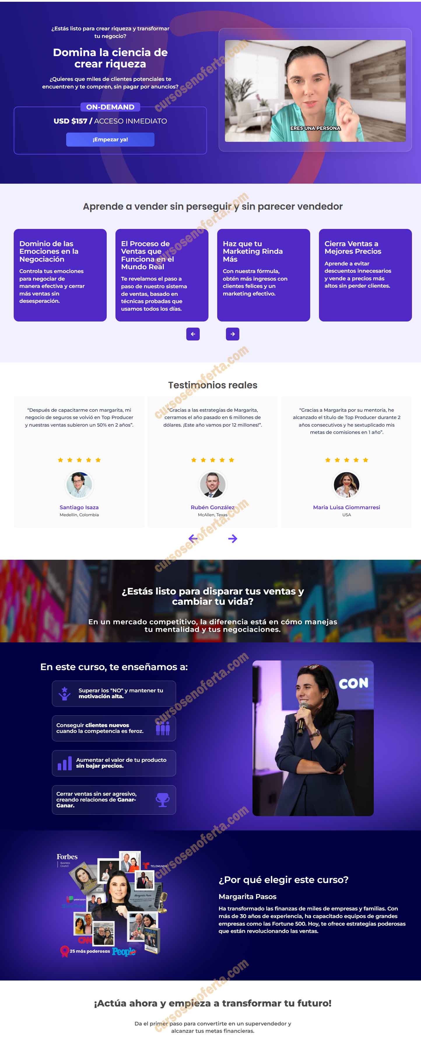 Domina la Ciencia de Generar Riqueza - margarita pasos