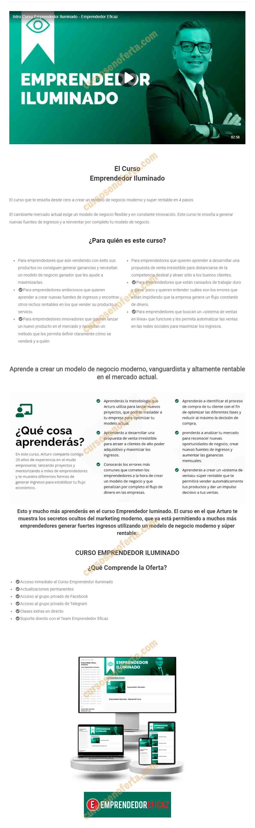 Emprendedor Iluminado - Emprendedor Eficaz