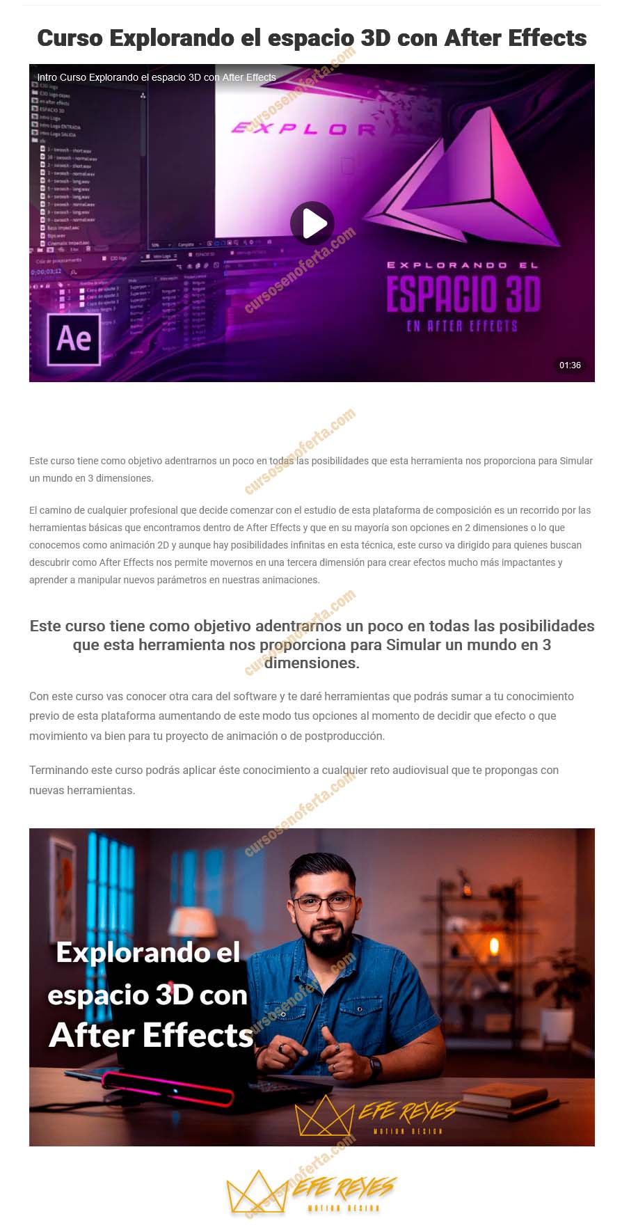 Explorando el Espacio 3D en After Effects - Francisco Reyes