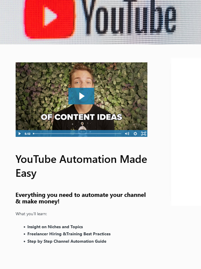 Facts Verse Youtube Automation Course - Tyler McMurray (Inglés)