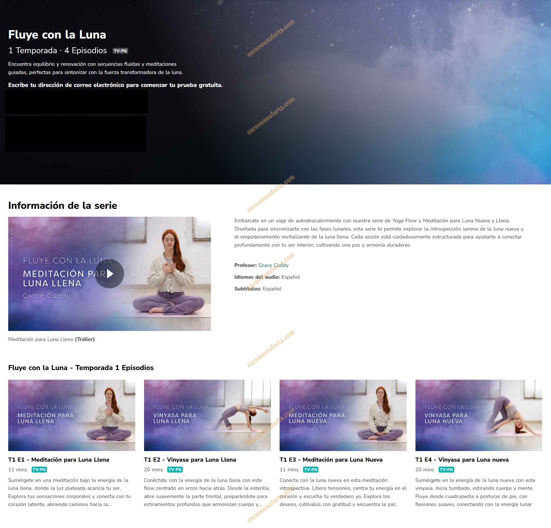 Fluye con la Luna - Grace Cuddy