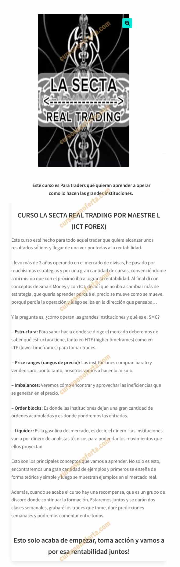 La Secta Real Trading por Maestre L