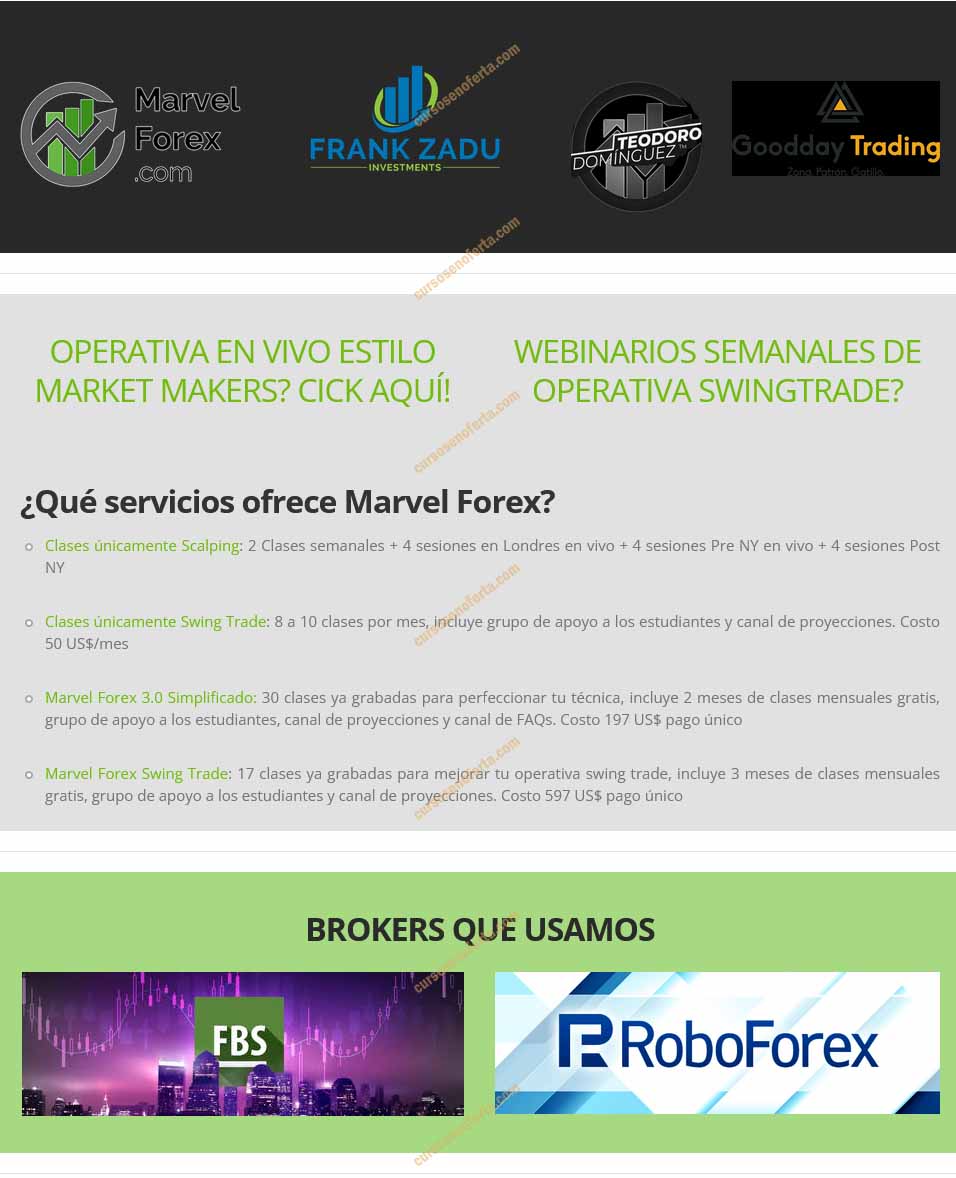 Marvel Forex Simplificado - Frank Zadu