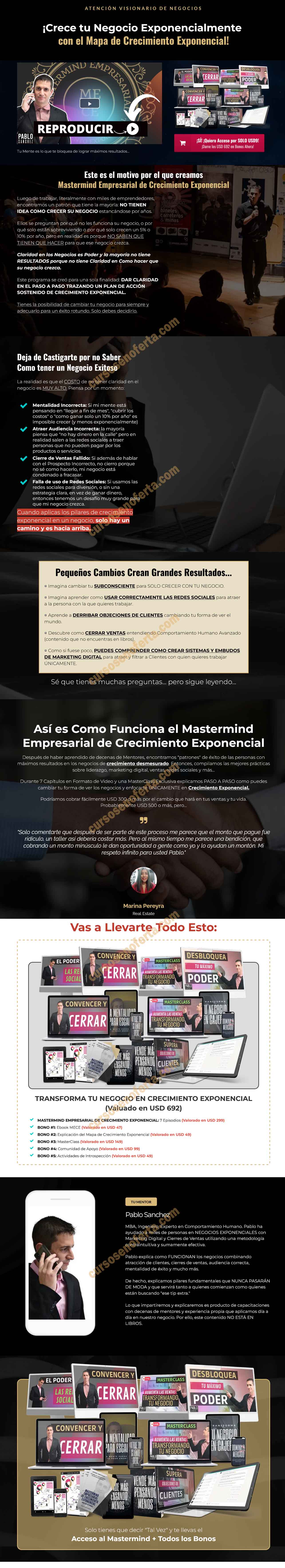 Mastermind Empresarial de Crecimiento Exponencial - Pablo Sánchez