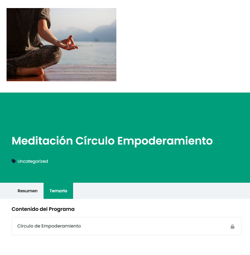 Meditación Círculo Empoderamiento - Cala Academy