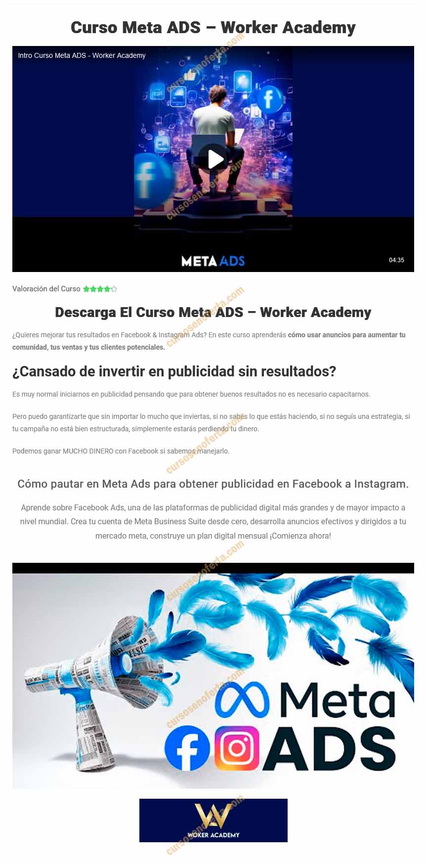 Meta Ads - Woker Academy