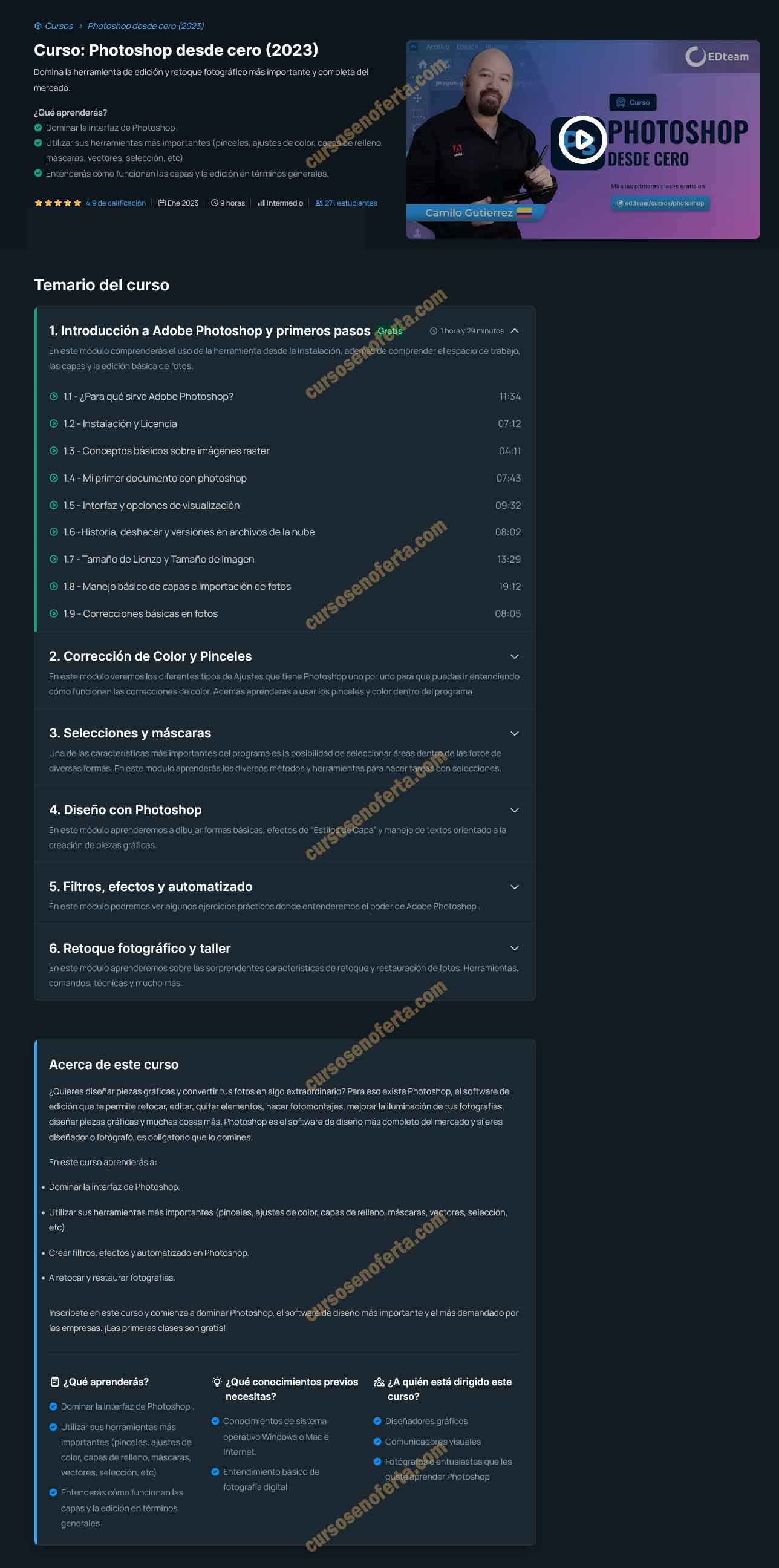 Photoshop desde cero (2023) - Camilo Gutiérrez
