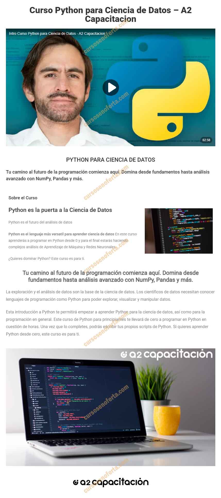 Python para ciencia de datos - A2 capacitación