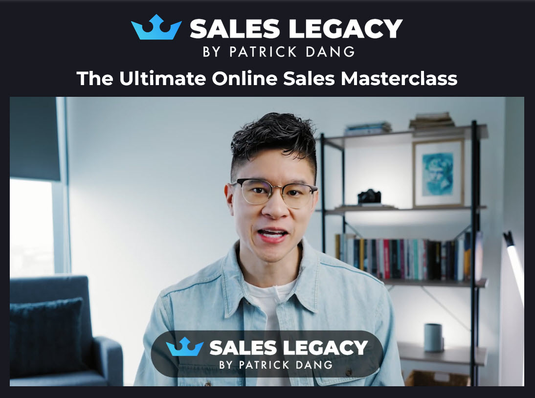 Sales Legacy - Patrick Dang (Inglés)