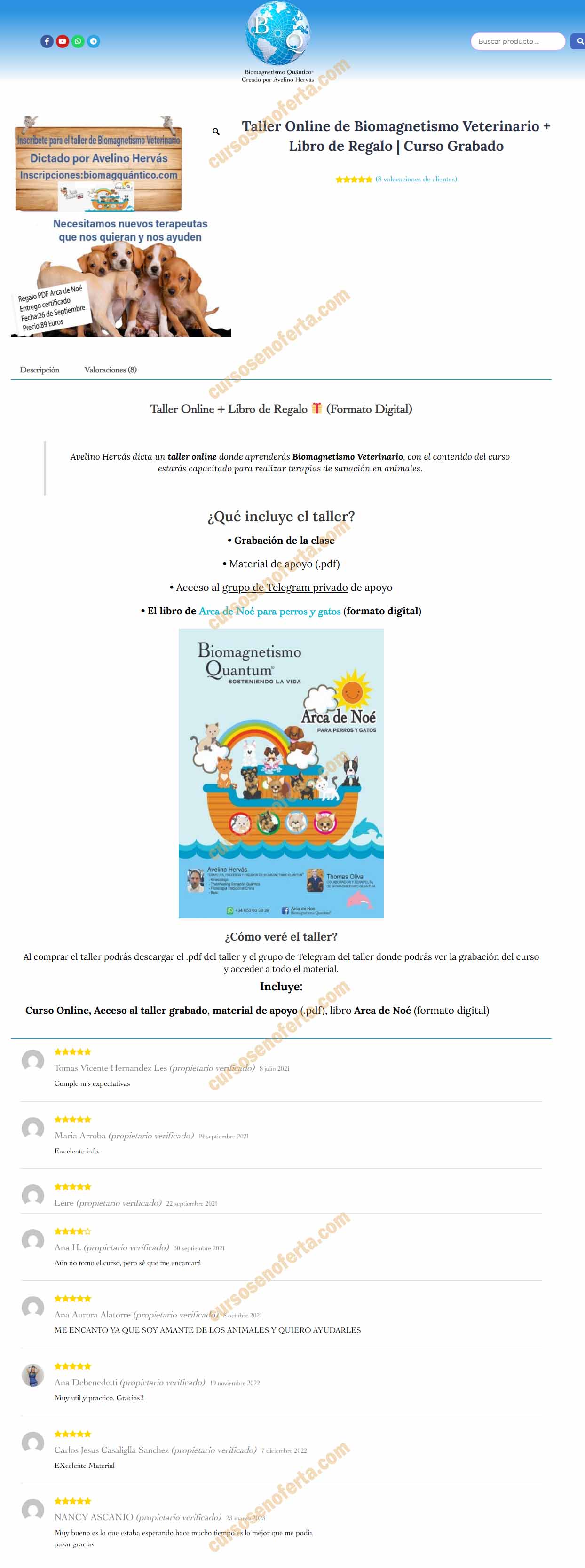 Taller Biomagnetismo Veterinario - avelino hervas