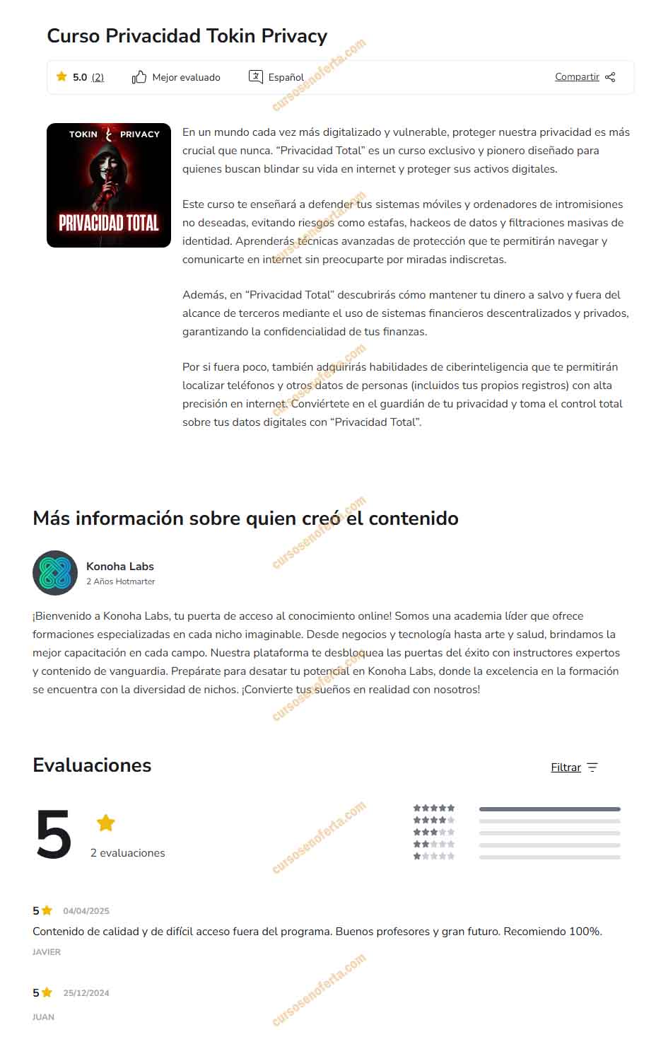 Tokin Privacy - Privacidad Total