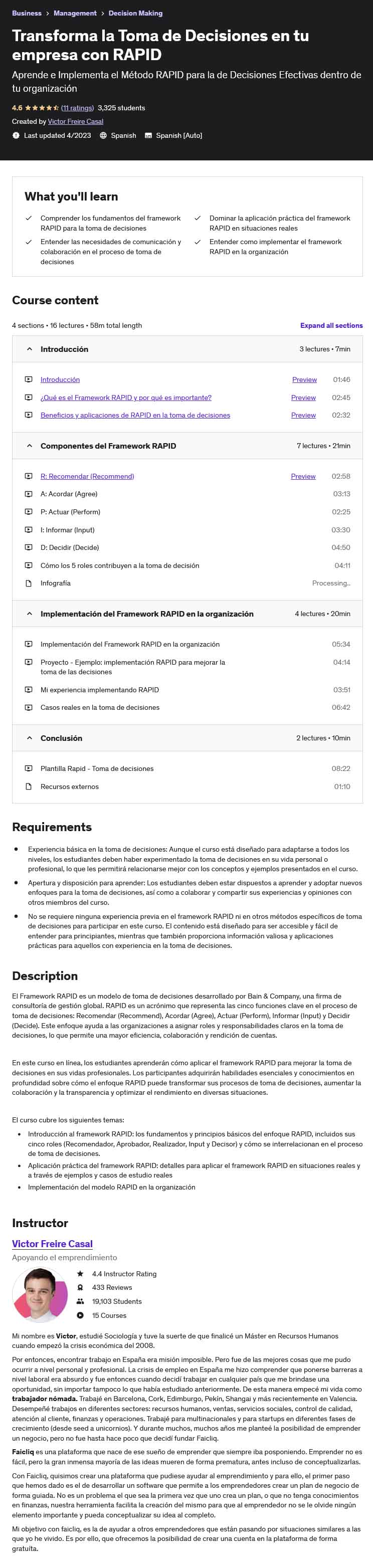 Transforma la Toma de Decisiones en tu empresa con RAPID