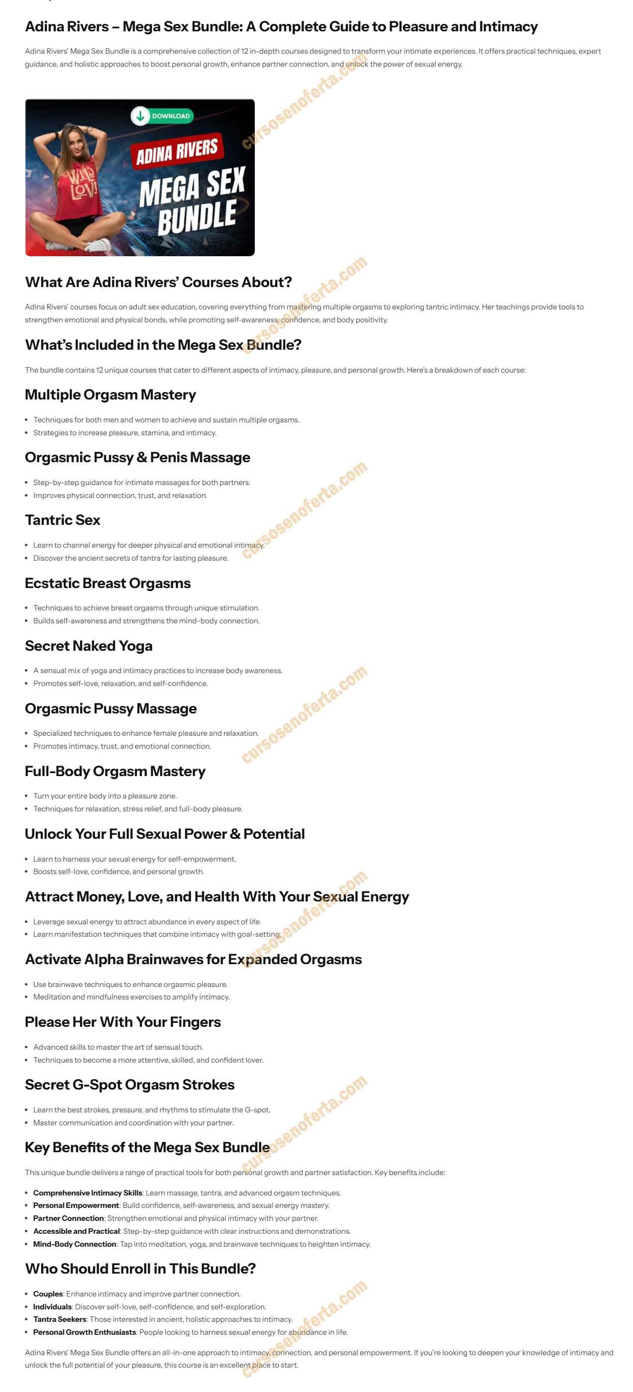 Adina Rivers Mega Sex Bundle