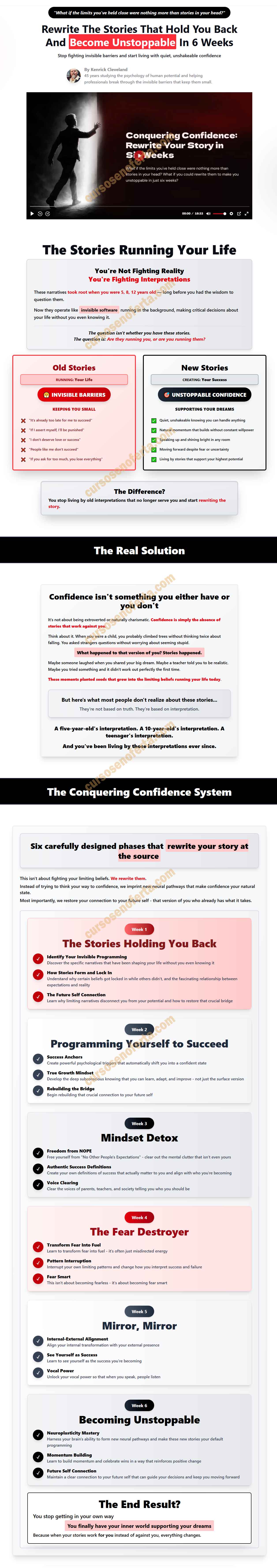 Conquering Confidence - the power ark