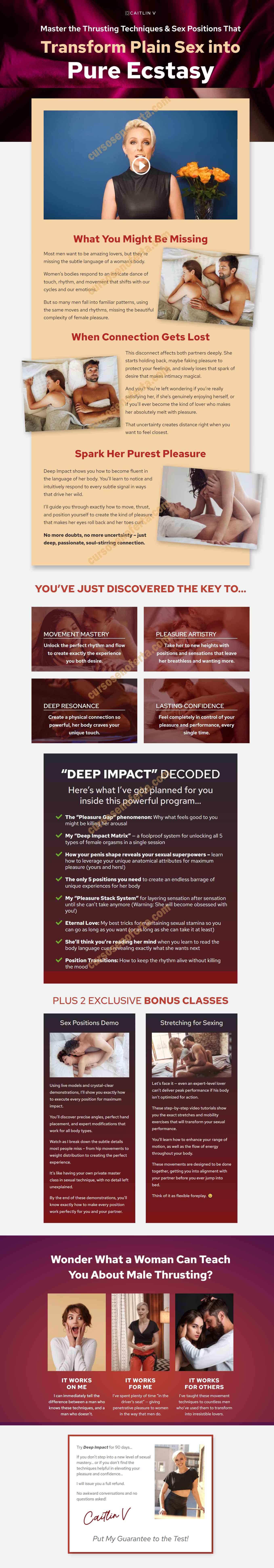 Deep Impact Thrusting & Positions - caitlin V