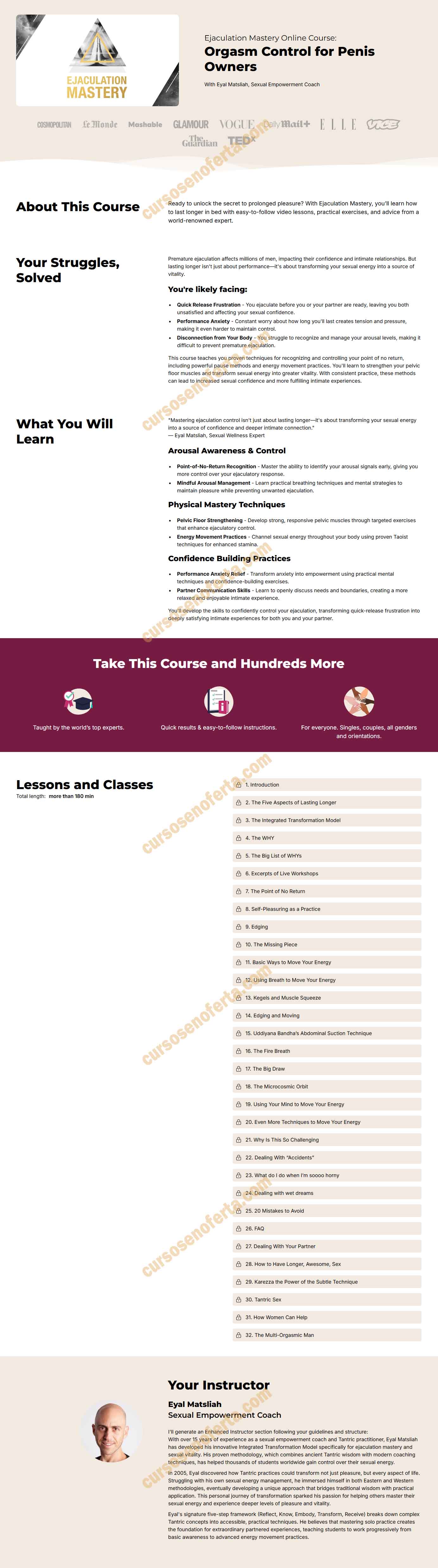 Ejaculation Mastery - beducated