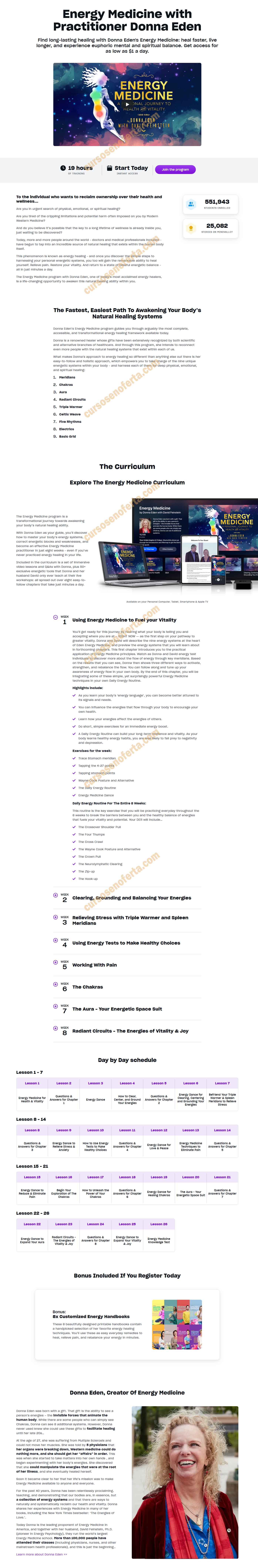Energy Medicine - donna eden - mindvalley