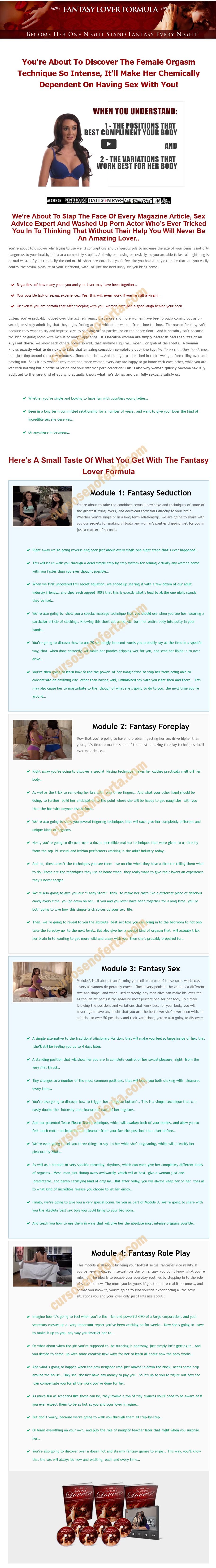 Fantasy Lover Formula (Inglés)