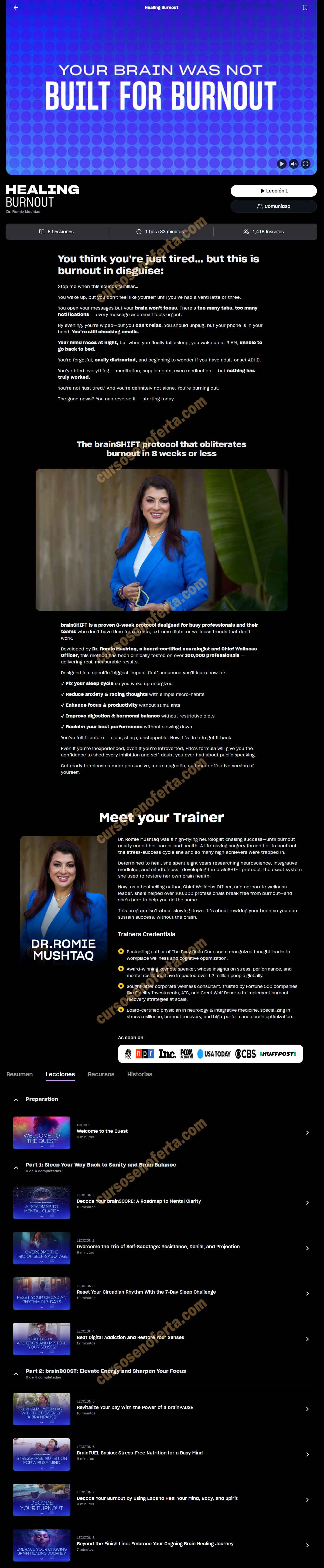 Healing Burnout - dr romie mushtaq