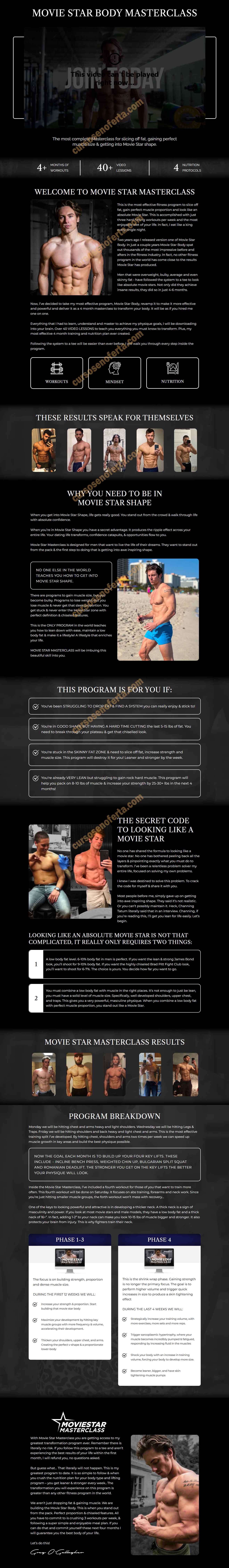 Movie Star Masterclass - kinobody