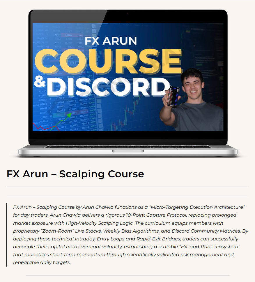 Scalping Course - fx arun