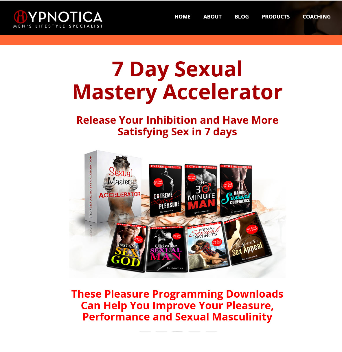 Sexual mastery accelerator (inglés)
