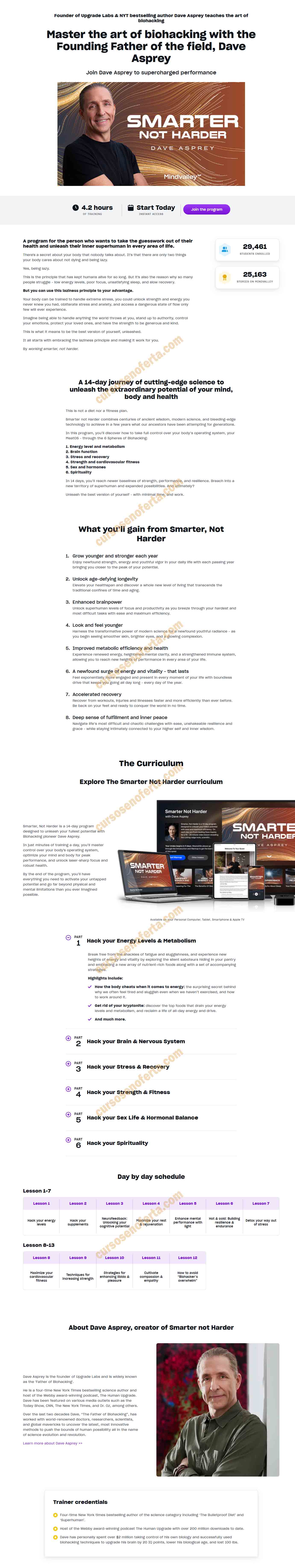 Smarter Not Harder - dave asprey - mindvalley