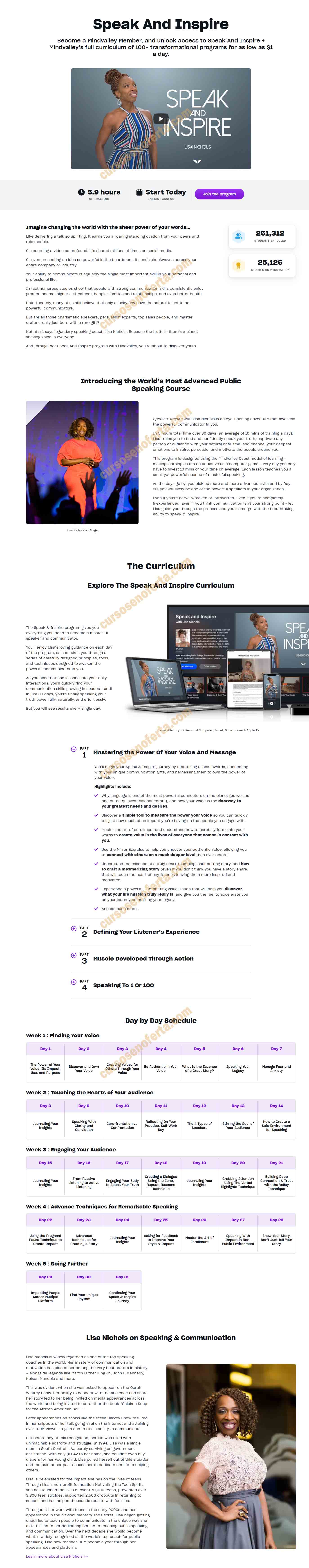 Speak and Inspire - lisa nichols