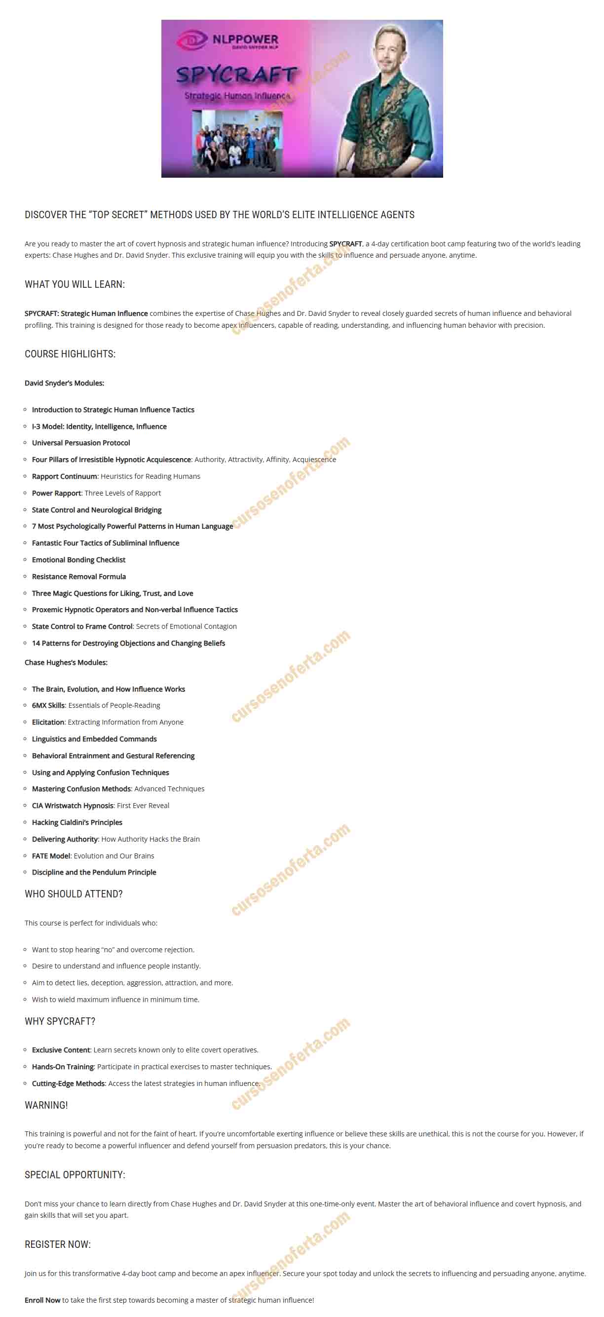 Spycraft - david snyder