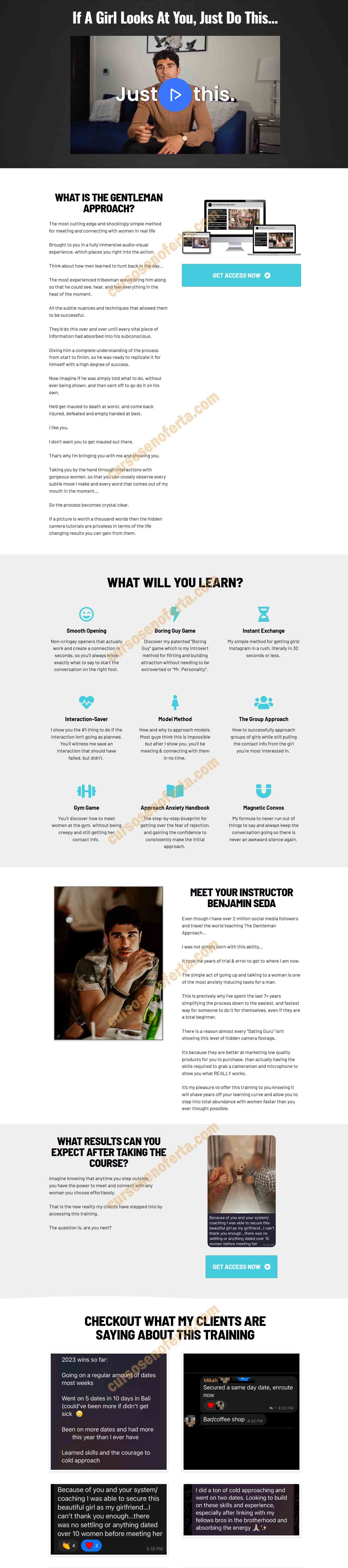 The Gentleman Approach - benjamin seda