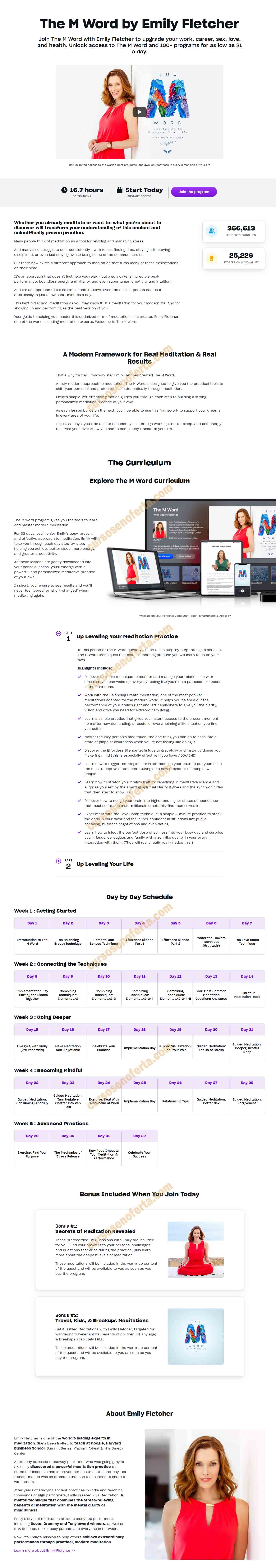 The M Word - emily fletcher