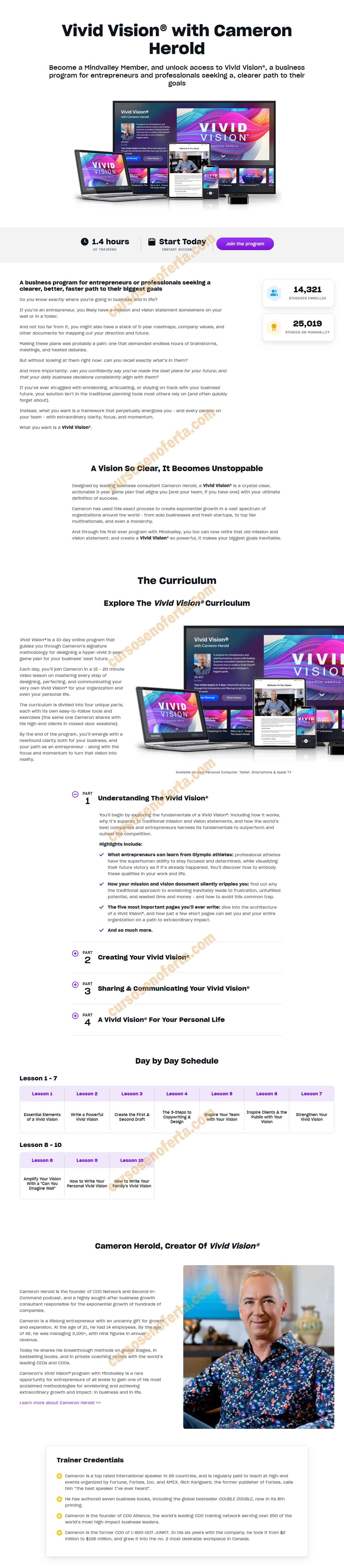 Vivid Vision - cameron herold