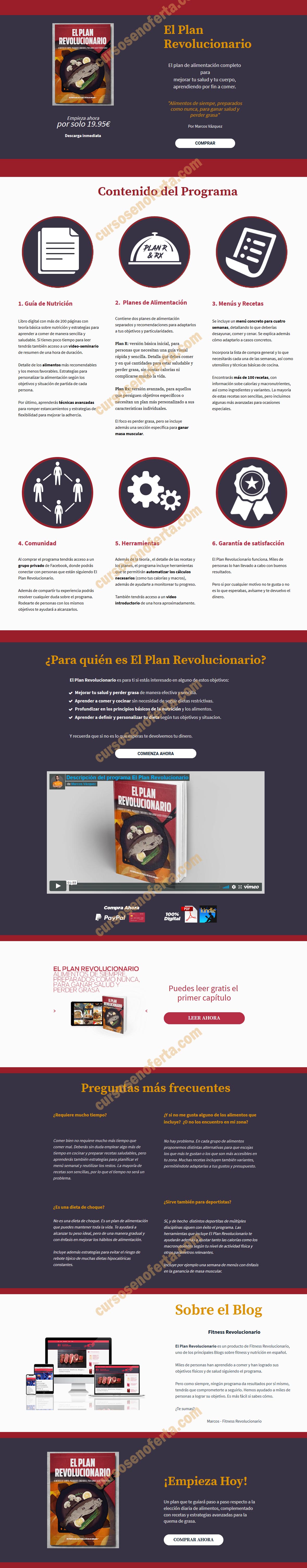 El Plan Revolucionario - Marcos Vasquez