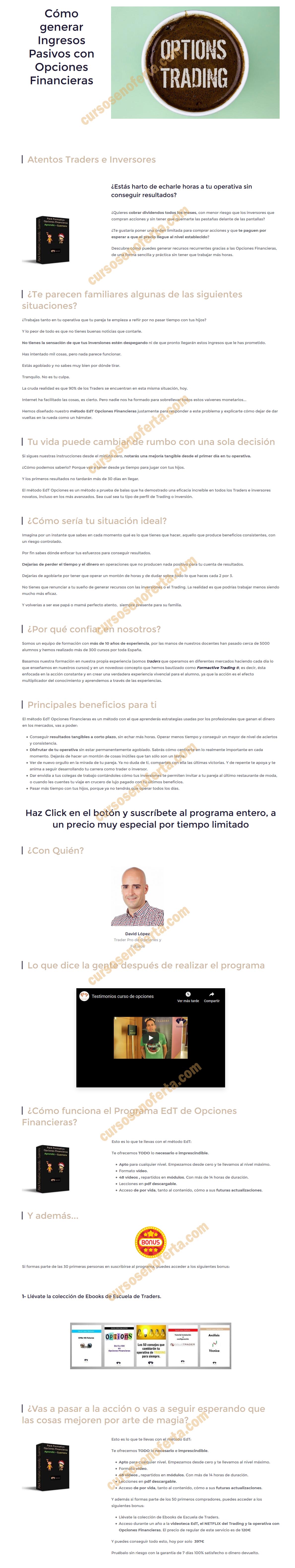Pack Formativo Opciones Financieras Aprendiz-Guerrero