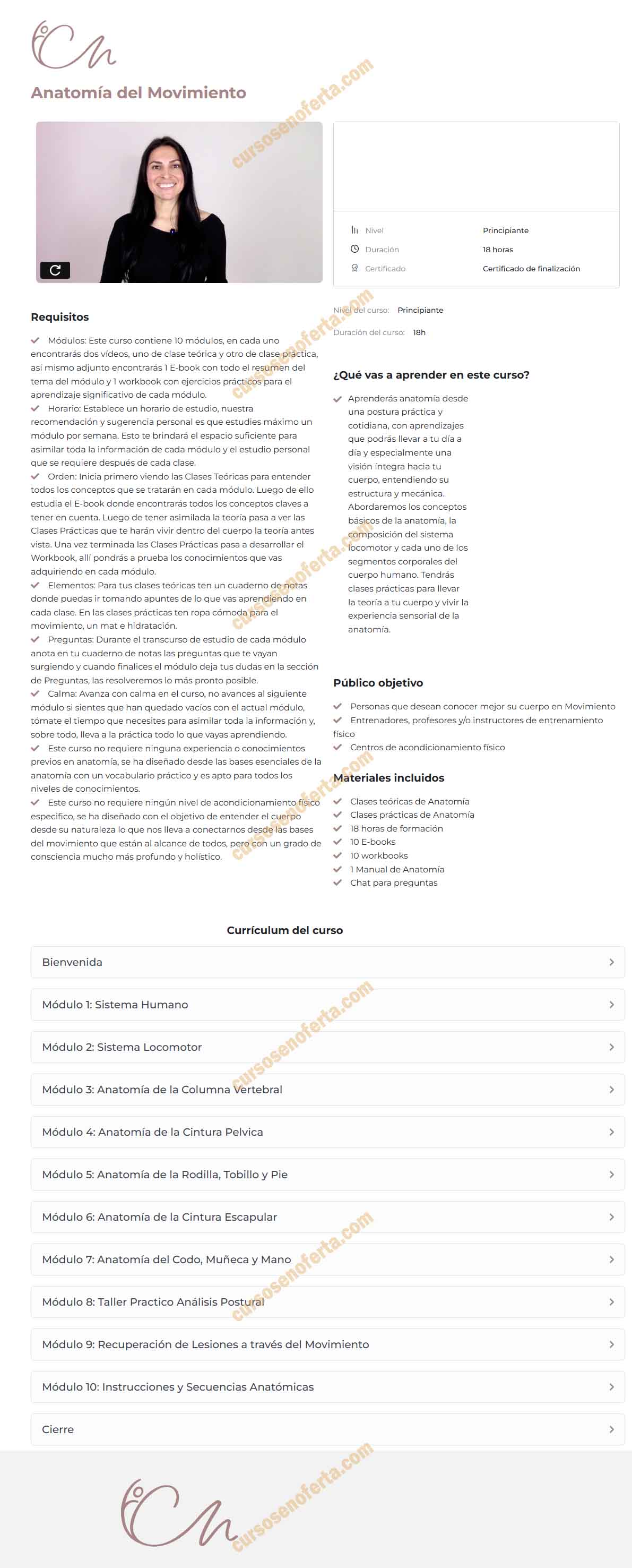 Anatomía del Movimiento - corporal move